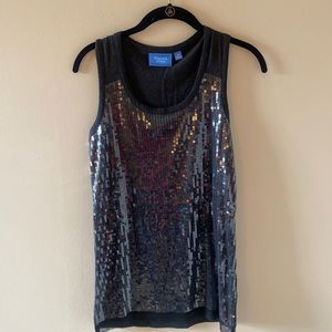 Simply Vera Vera Wang sequins tank top